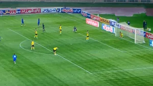 گل اول استقلال خوزستان به سپاهان توسط جلالی وند