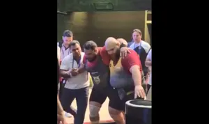 مصدومیت وزنه‌بردار فوق‌سنگین ایران در لیگ برتر