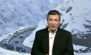 بگومگوی کارشناس هواشناسی و مجری تلویزیون درباره پیش‌بینی بارش‌ها