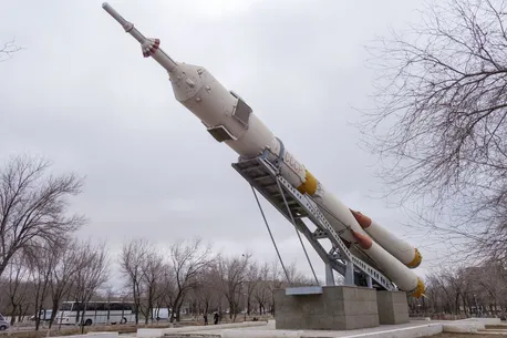 یادمان موشک سایوز؛ نماد ایستادگی در قلب بایکونور (+عکس)