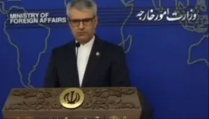 بقائی: تعرض به نیرو‌های مسلح با واکنش مقتضی مواجه می‌شود