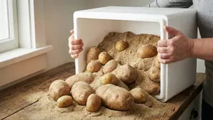 ترفند نگهداری سیب‌زمینی برای یک سال بدون نیاز به انبار