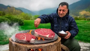 طرز تهیه استیک تازه و خوشمزه به سبک آشپز مشهور