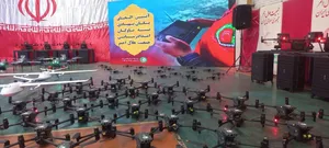 تصاویری از ناوگان جدید پهپادی هلال احمر