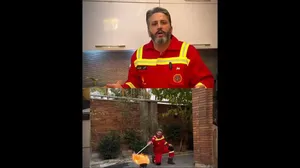 روش خاموش کردن آتش ظرف غذا بدون استرس و خطر (فیلم)