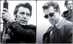 دو دقیقه رویارویی دو اسطوره بازیگری تاریخ سینما در کافه (تماشا کنید)