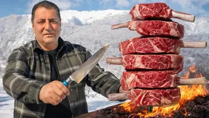 دونر لاکچری با استیک تاماهاک؛ طعمی که ندیده‌اید