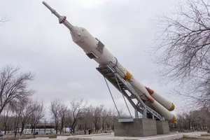 یادمان موشک سایوز؛ نماد ایستادگی در قلب بایکونور (+عکس)