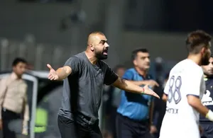 درگیری لفظی شدید مازیار زارع و خداداد عزیزی در جریان بازی