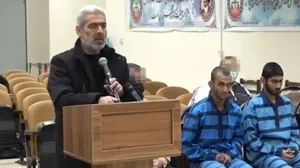 صدا و سیما تصاویری از جلسه دادگاه دو نفر از دستگیر شدگان حوادث دی ماه را پخش کرد